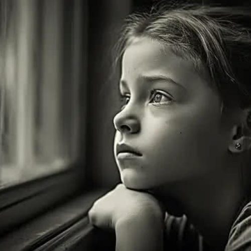 pngtree-black-and-white-photo-of-sad-little-girl-looking-out-window-image_2927602